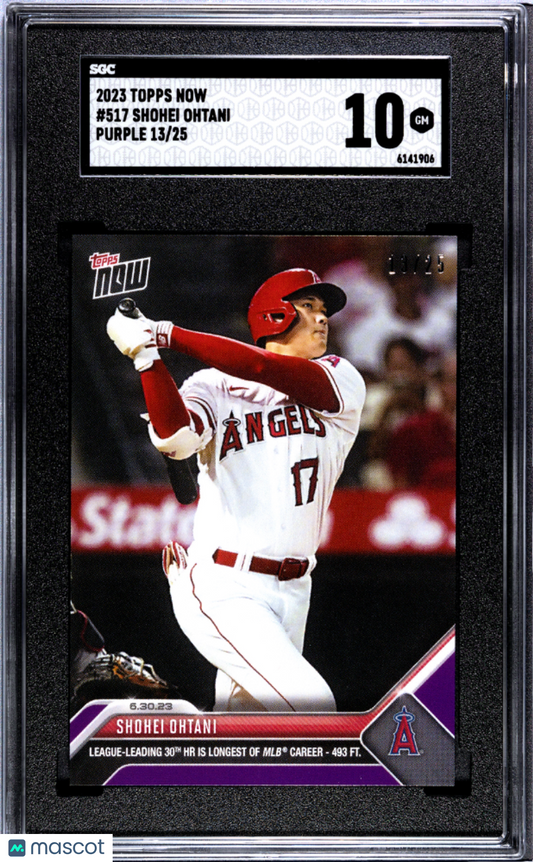 2023 Topps Now Shohei Ohtani #517 SGC 10